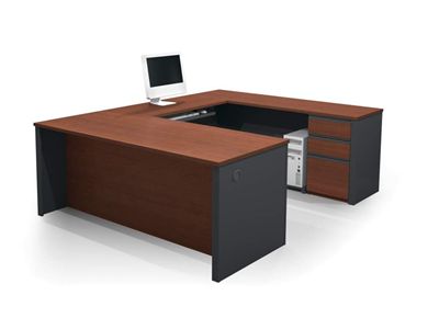 Picture of U-Shaped Workstation With Pedestals And Drawers