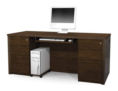 Picture of Executive Desk With Pedestals And Drawers