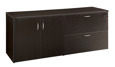 Picture of 72" Storage Crendeza with Locking Doors and Drawers