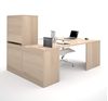 Picture of U-Shaped Desk With Hutch