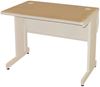 Picture of 36"W Steel Training Table with Modesty Panel with Wire Management