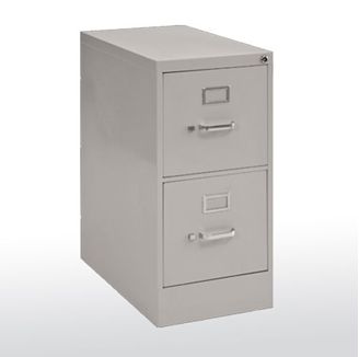 Picture of 2 Drawer Steel Vertical File, Locking