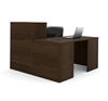 Picture of 30" X 60" L-Shaped Desk WIth Lateral File Drawers