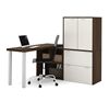 Picture of 20" X 60" L-Shaped Desk With Drawers