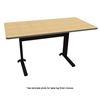 Picture of 72"W Folding Training Table on Casters with Wire Management
