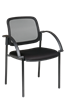 Picture of Screen Back and Mesh Seat Visitor's Chair with Arms