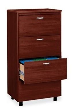 Picture of Contemporary 4 Drawer Lateral File Cabinet