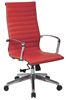 Picture of High Back Red Eco Leather Chair