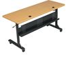 Picture of 60"W Mobile Nesting Training Table with Modesty Panel