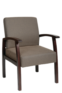 Picture of Deluxe Espresso Finish Guest Chair