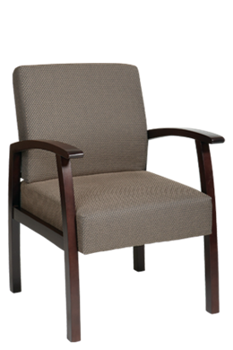 Picture of Deluxe Espresso Finish Guest Chair