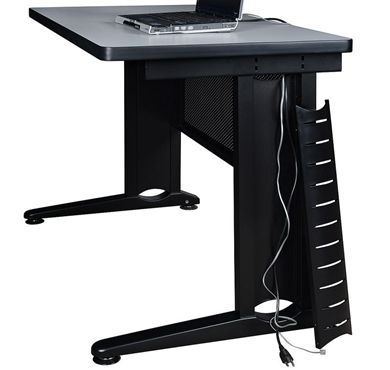 Picture of 24" x 48" Training Table with Modesty and Wire Management Legs