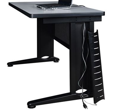 Picture of 24" x 42" Training Table with Modesty and Wire Management Legs