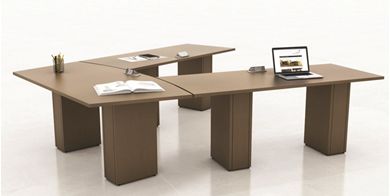 Picture of Modular U Shape Conference Meeting Table with Power Modules