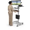 Picture of Adjustable Sit And Sat Workstation