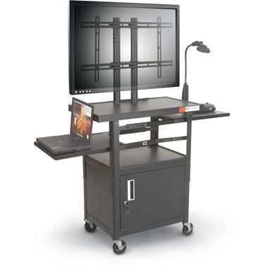 Picture of Flat Panel Adjustable TV Cart