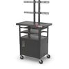 Picture of Flat Panel Adjustable TV Cart