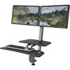 Picture of Desk Mounted Sit and Stand Workstation. (Single Monitor)