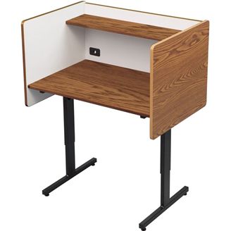 Picture of Study Carrel - Oak