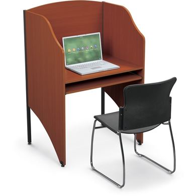 Picture of Deluxe Add-a-Carrel - Teak