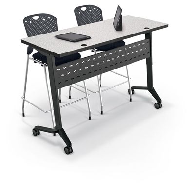 Picture of Height Adjustable Sit/Stand Flipper Tables
