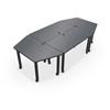 Picture of  Trapezoid Mobile Modular Training Table