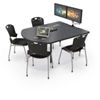 Picture of Small Training & Collaboration Table  (Black Legs)