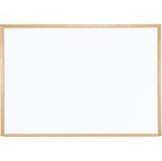 Picture of 1.5'H x 2'W Magnetic Steel Whiteboard With Wood Trim