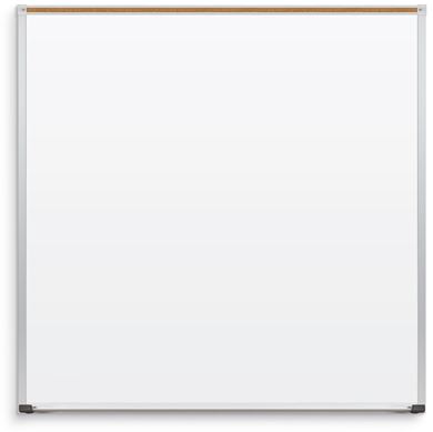 Picture of 4'H x 6'W Magnetic Whiteboard With Deluxe Aluminum Trim
