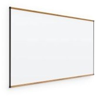 Picture of 4'H x 8'W  Porcelain Steel Whiteboard With Origin Trim