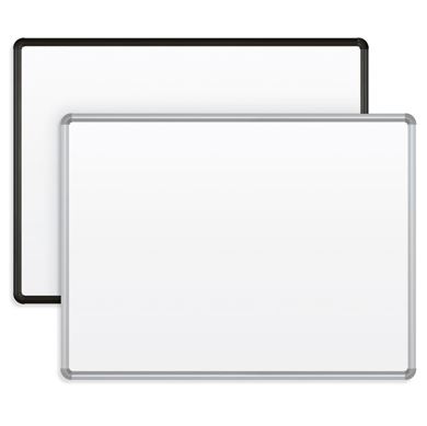 Picture of 4'H x 4'W Whiteboard With Black Presidential Trim
