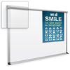 Picture of 4'H x 4'W ABC Board With Hidden Tackless Paper Holder