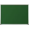 Picture of 1.5'H x 2'W Green Porcelain Steel Chalkboards With Deluxe Aluminum Trim