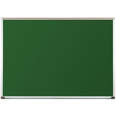 Picture of 2'H x 3'W Green Porcelain Steel Chalkboards With Deluxe Aluminum Trim