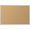 Picture of 3'H x 4'W Natural Cork-Plate Tackboard With Aluminum Trim 