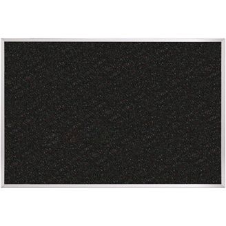 Picture of 1.5'H x 2'W Rubber Tackboard With Aluminun Trim