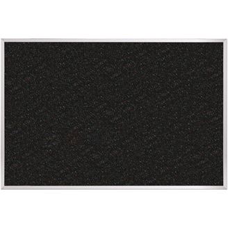 Picture of 4'H x 5'W Rubber Tackboard With Aluminum Trim