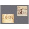 Picture of 4'H x 8'W Natural Cork Colored Tackboard With Aluminum Trim