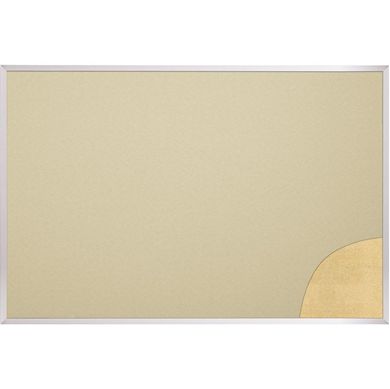 Picture of 4'H x 4'W Economical Tackboard With Aluminum Trim