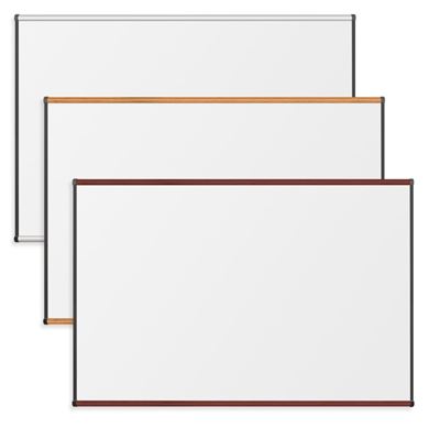 Picture of 3'H x 4'W Magnetic Porcelain Steel Whiteboards With Origin Trim