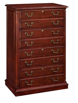Picture of Traditional Veneer 4 Drawer Lateral File