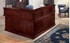 Picture of Traditional Laminate 72" L Reception Desk Workstation