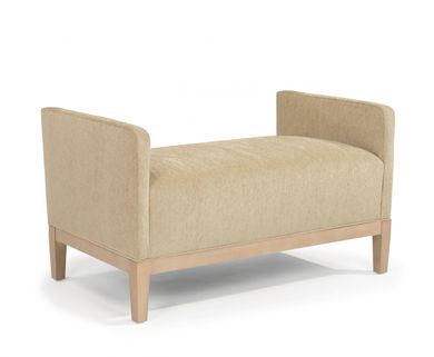 Picture of Reception Lounge Backless Bench with Side Arms