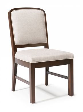 Picture of Wood Frame Dining Cafe Armless Chair