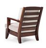 Picture of Contemporary Reception Lounge Wood Arm Chair with Pads