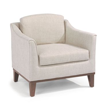 Picture of Reception Lounge Club Sofa Chair with Wood Base