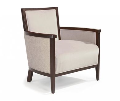 Picture of Reception Lounge Wood Frame Club Chair