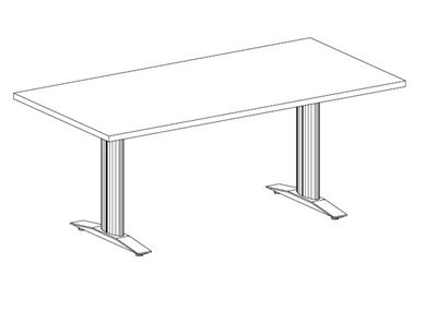 Picture of 36"D x 72"W Rectangular Conference Meeting Table