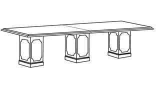 Picture of 12' Rectangular Traditional Conference Table
