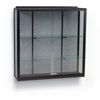 Picture of 4'H x 3'W x 14"D 19" Thick Tempered Glass Wall Mount Display Case